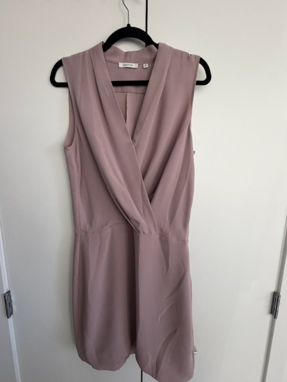 Babaton Sleeveless Wrap Dress Size 8